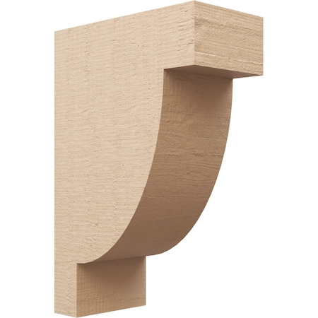 10in. W X 20in. D X 30in. H Series 2 Alpine Rough Cedar Woodgrain TimberThane Corbel, Primed Tan